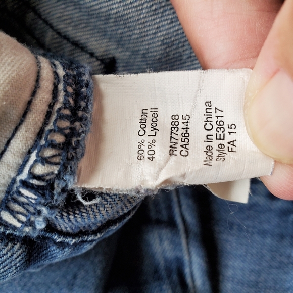 Women's Madewell Wide Leg Trouser Jeans - Picture 5 of 6